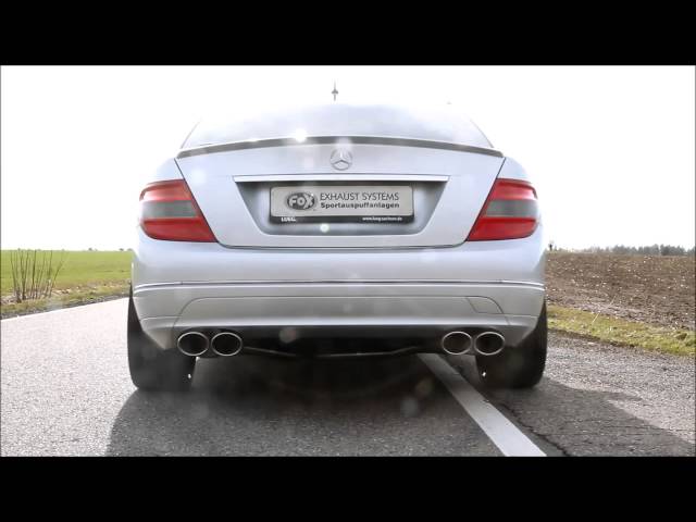 FOX Duplex Sportauspuff Mercedes Benz C-Klasse MB032013-348 