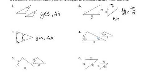 Determining if Triangles are Similar