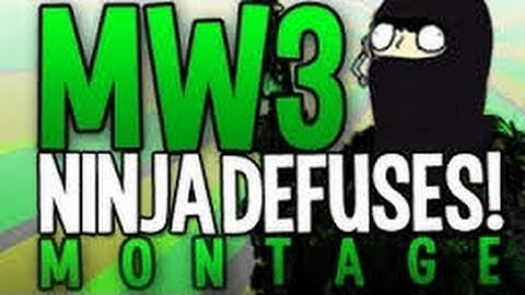 MW3 : NINJA DEFUSE MONTAGE : SBDS CLAN. (MUST WATCH)