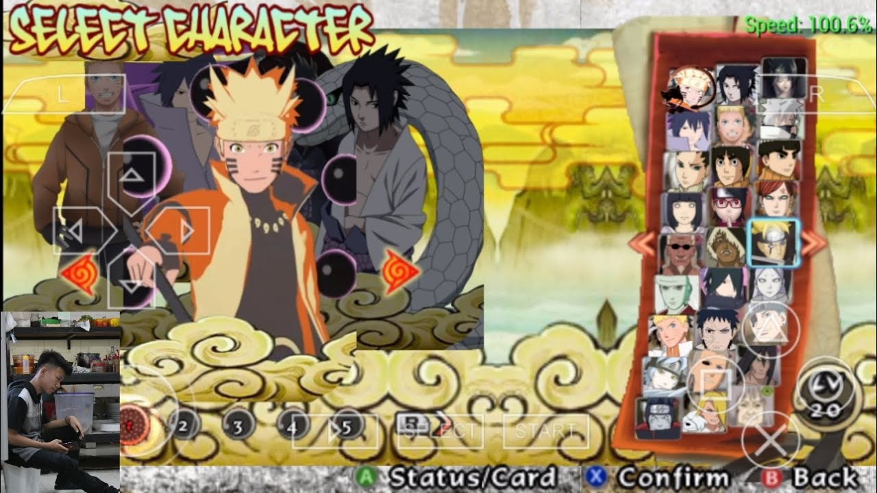Cara Download Game Naruto Strom Legacy android ppsspp