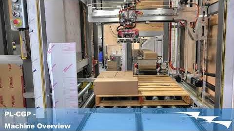 Cantilever Gantry Robot Palletizer | PL-CGP - AFA Systems
