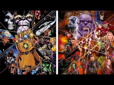 infinity-war:-cómic-vs-película