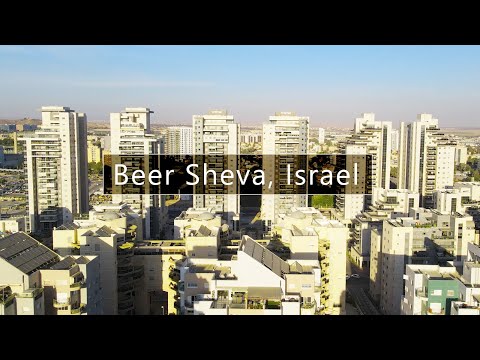 BEER SHEVA, İsrail'de akşam yürüyüşü