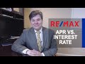 Knowing the Difference Between the Interest Rate and APR