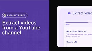 Extract videos from a YouTube channel screenshot 5