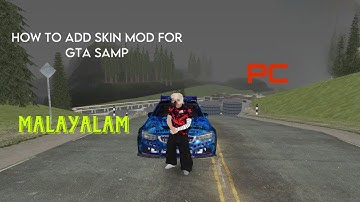 HOW TO ADD SKIN MOD FOR GTA SAMP PC MALAYALAM🗽 #gaming #samp #gtasamp #discord #mods #skinmod