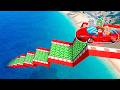 IMPOSSIBLE Boosted Stair MADNESS In GTA 5...