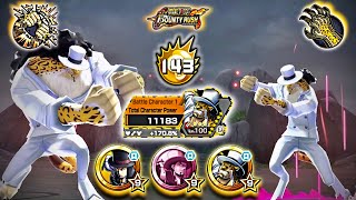 CP0 Rob Lucci with [Triple Lucci Medal Set] Showcase | One Piece Bounty Rush