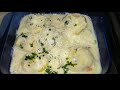 Papas al horno CON SALSA BECHAMEL (RECETA FÁCIL)