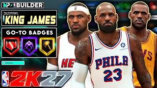 THE Realistic LeBron James Build in NBA 2K27