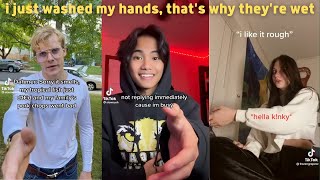 I just washed my hands, that&#39;s why they&#39;re wet - Tiktok Compilation 🫱🏻