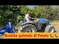 Semina patate di montagna 2021🥔 🏔  - Landini 2-55 con semina patate automatica Marte