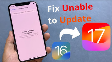 Unable to Check for Update? How to Fix iPhone/iPad Won
