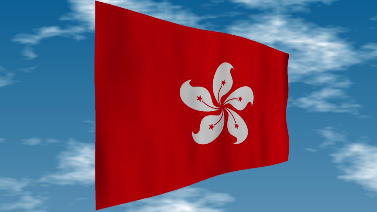 香港の旗 意味やイラストのフリー素材など 世界の国旗 世界の国旗
