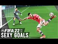 FIFA 22 - TOP 10 BEST GOALS🔥🔥! Ft. OVERHEAD KICK,SCORPION KICK!,TRIVELA FREE KICK!