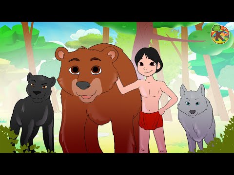 Orman Çocuğu Masalı (Orman Kitabı) | KONDOSAN Türkçe - Çizgi Film & Çocuk Masalları Prenses Masalı