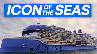 Icon of the Seas maiden Voyage Sail Away!