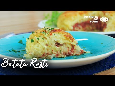 BATATA ROSTI COM CARNE SECA - Cozinha do Bork