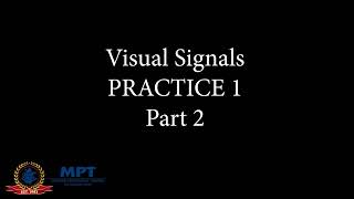 Visual Communications (Flashing Light): PRACTICE 1 part 2