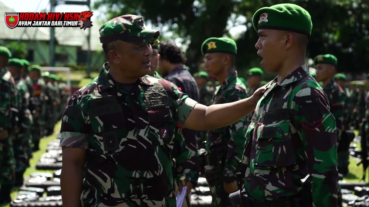 Asops Kasad Periksa Kesiapan Operasi Satgas Satuan Organik Wilayah Papua Yonif 721/Makkasau