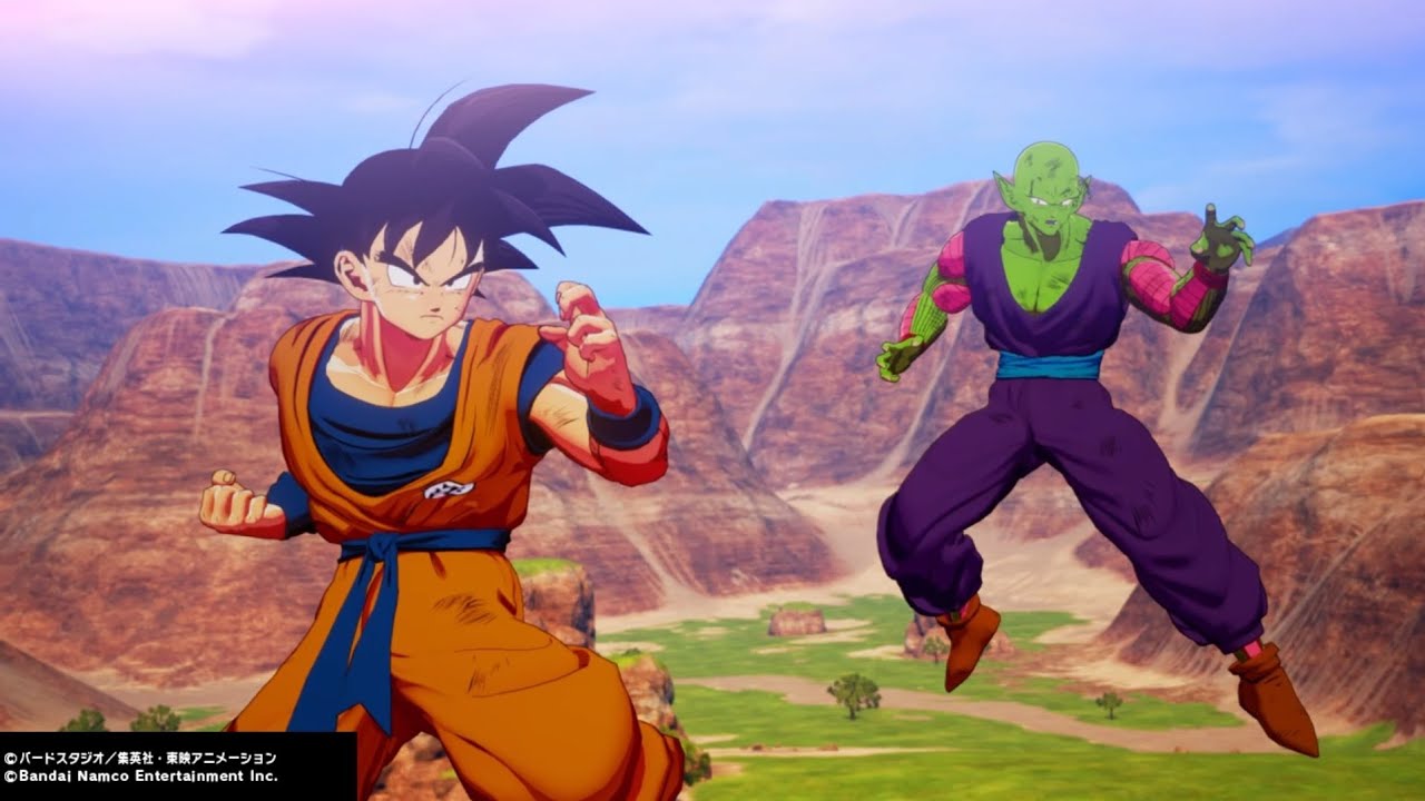 ドラゴンボールZ カカロット」サイヤ人編 孫悟空&ピッコロ vs