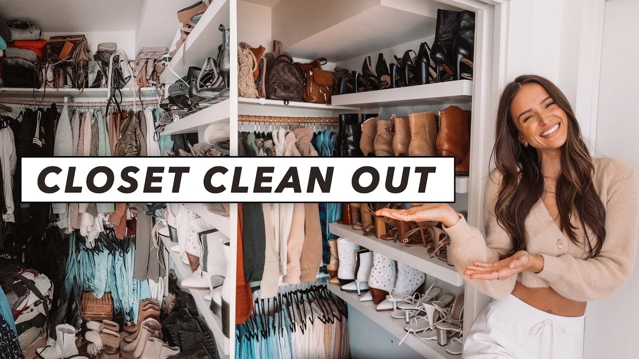 My HUGE Closet Clean Out & What I Learned About Myself | Helen Owen