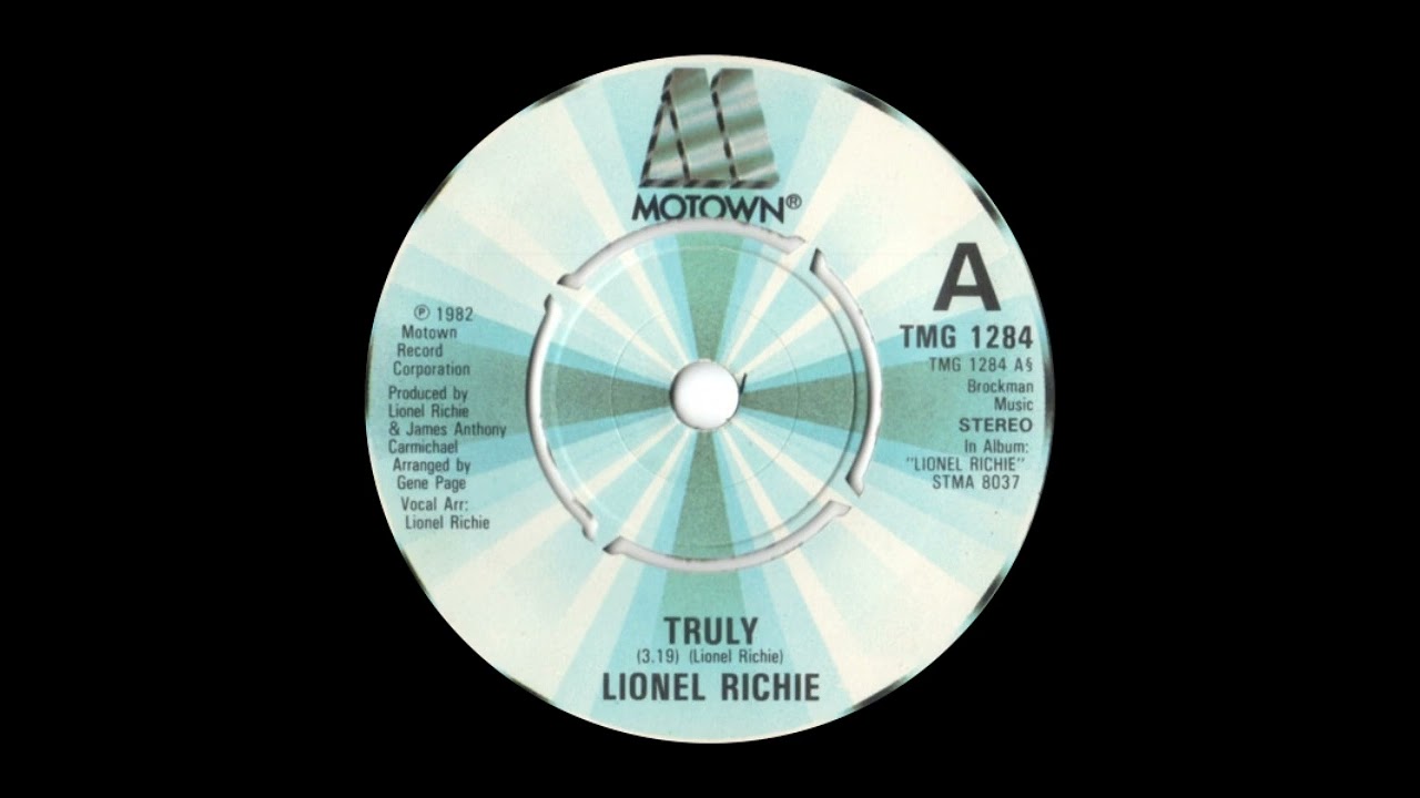 Lionel Richie - Truly (HQ Audio)