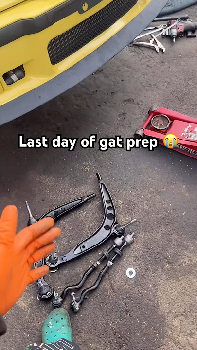 Last minute things before I leave to gat