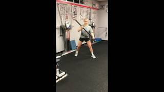 Rotational Cable Chop w  Step