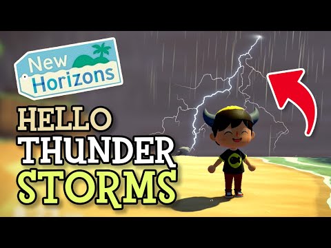 Animal Crossing New Horizons: THUNDERSTORMS RETURNING (Weather Phenomena Update & Spring Changes)