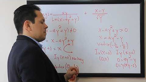 Dominio de funciones de varias variables, Parte II #métodoscuantitativosIV #dominio #variasvariables