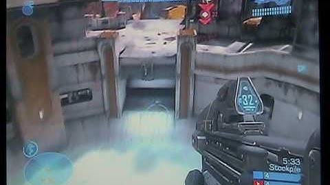 Halo: Reach Beta Gameplay - Capture the Flag