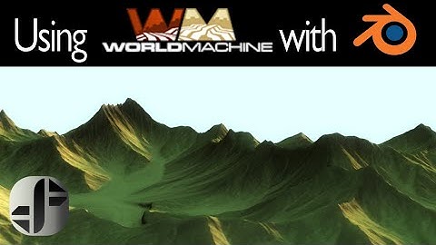 Beginner Tutorial | The Basics of using Worldmachine with Blender | Natural Landscapes