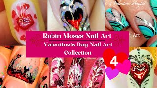 Valentine's Day Nail Art Design Collection No. 4 by Robin Moses