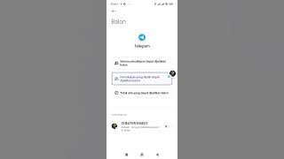 cara menghilangkan balon telegram