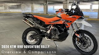 2024 KTM 890 Adventure Rally  Overview & Comparisons!!