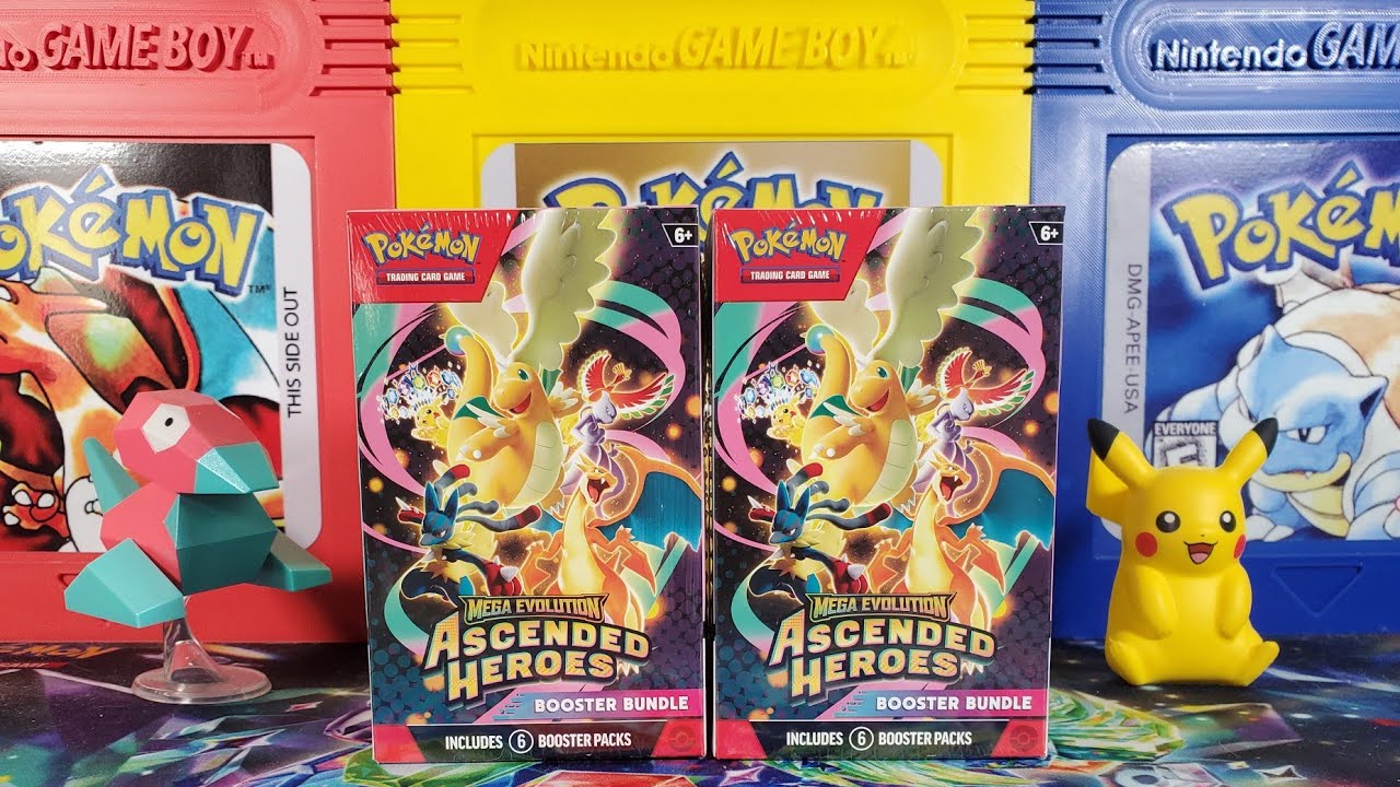 New Ascended Heroes Booster Bundles Unboxing! - YouTube