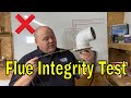 Flue Integrity Test - Gas Boiler Service - ACS Gas Training