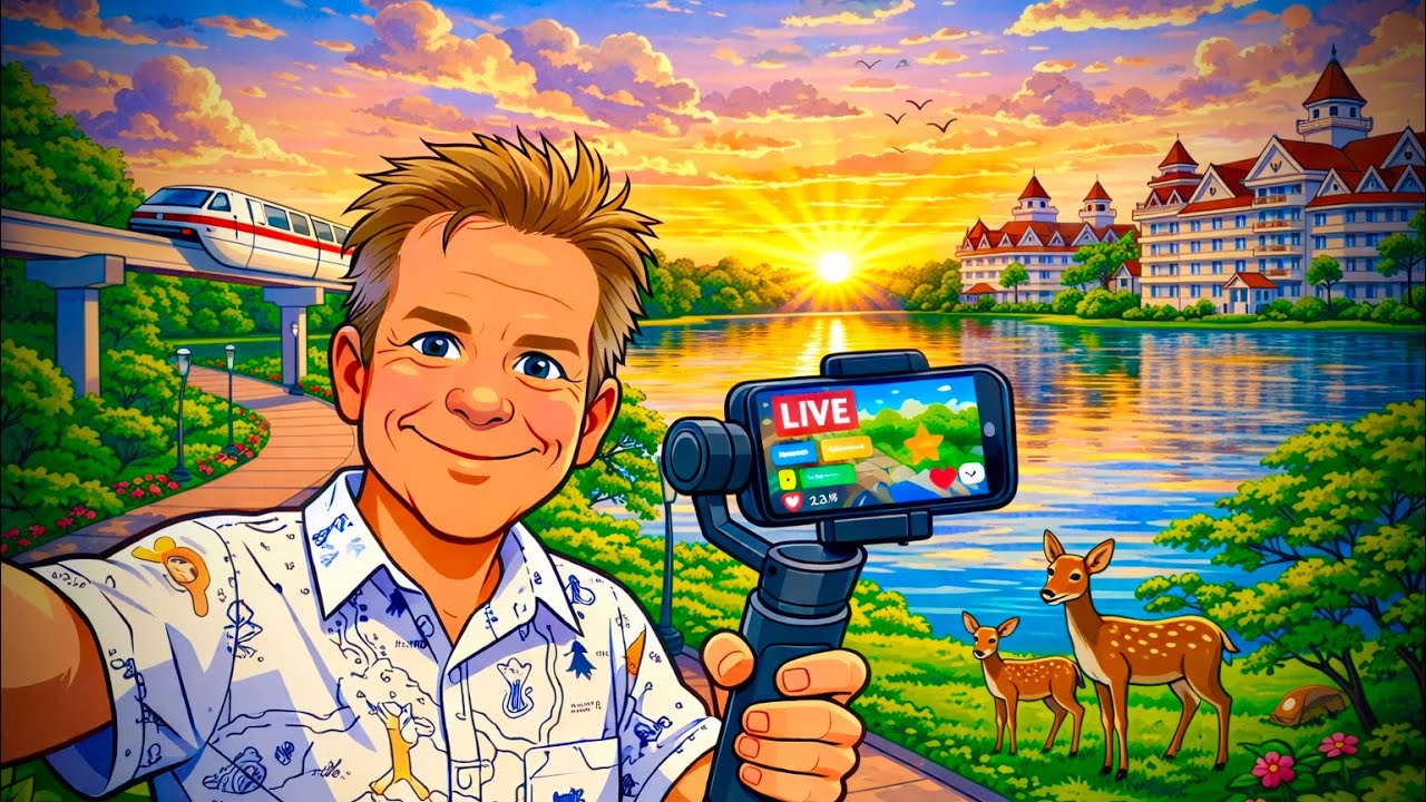 🔴Live Stream at Disney. We visit Resorts, Stroll, and have Fun. #disney #themepark #resorts