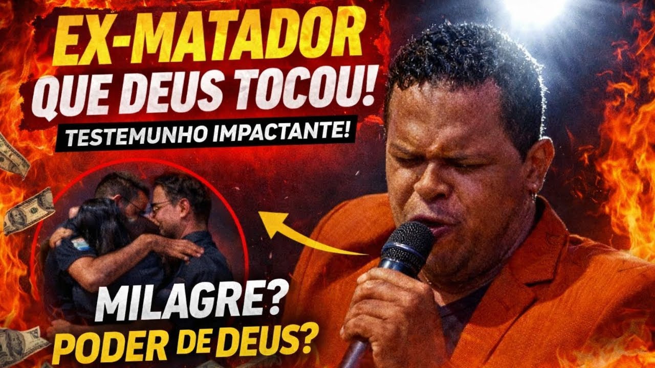 TESTEMUNHO IMPACTANTE: O EX-MATADOR QUE DEUS TOCOU (MILAGRE DE DEUS, PODER DE DEUS E PREGAÇÃO FORTE)