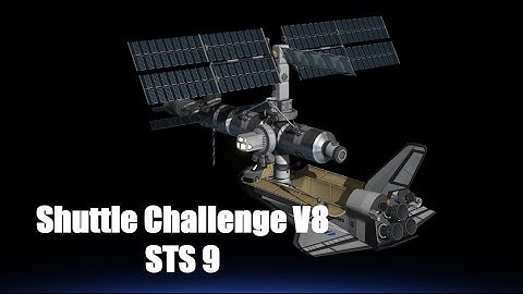 Space Shuttle Challenge V8 - STS 9, Lab 2 and Main Airlock