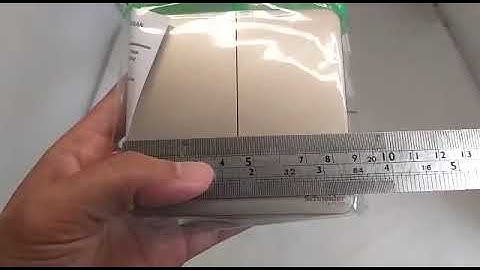 Saklar Seri 2 Gang Type E8332L1LED_WG_G3 Schneider Avatar On