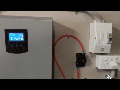 PV1800 VHM High Frequency Off Grid Solar Inverter Installation Video 