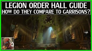 Famous WoW Legion Order Hall Guide - How do They Compare to Garrisons? Profile