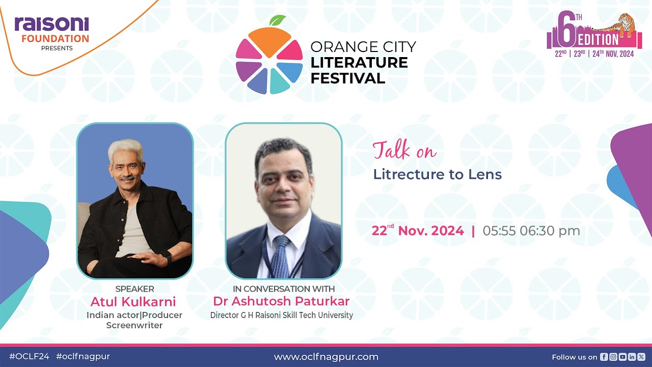 Keynote Address by Shri Atul Kulkarni | OCLF 6th Edition