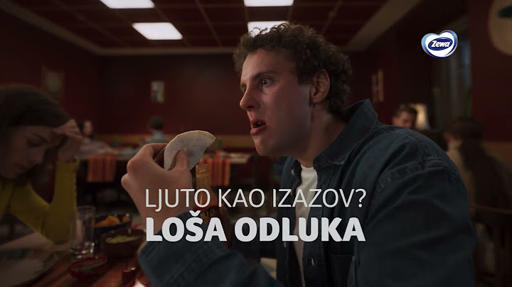 Previše ljutog sosa? Zewa toalet papir će vam pružiti udobnosst