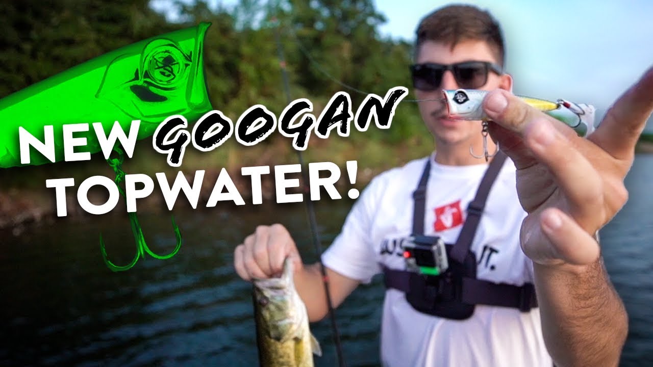 How to Fish the NEW Googan Squad Blooper Topwater Popper! 