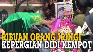 Pemakaman Didi Kempot Diiringi Isak Tangis Keluarga, Seorang Wanita Pingsan di Pusara Terakhir