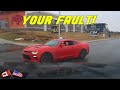 CAMARO DRIVER THINKS STOPS SIGNS DON&#39;T APPLY TO HIM