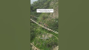 5 LUGARES EN LIMA que debes conocer #peru #limaperu #turismo